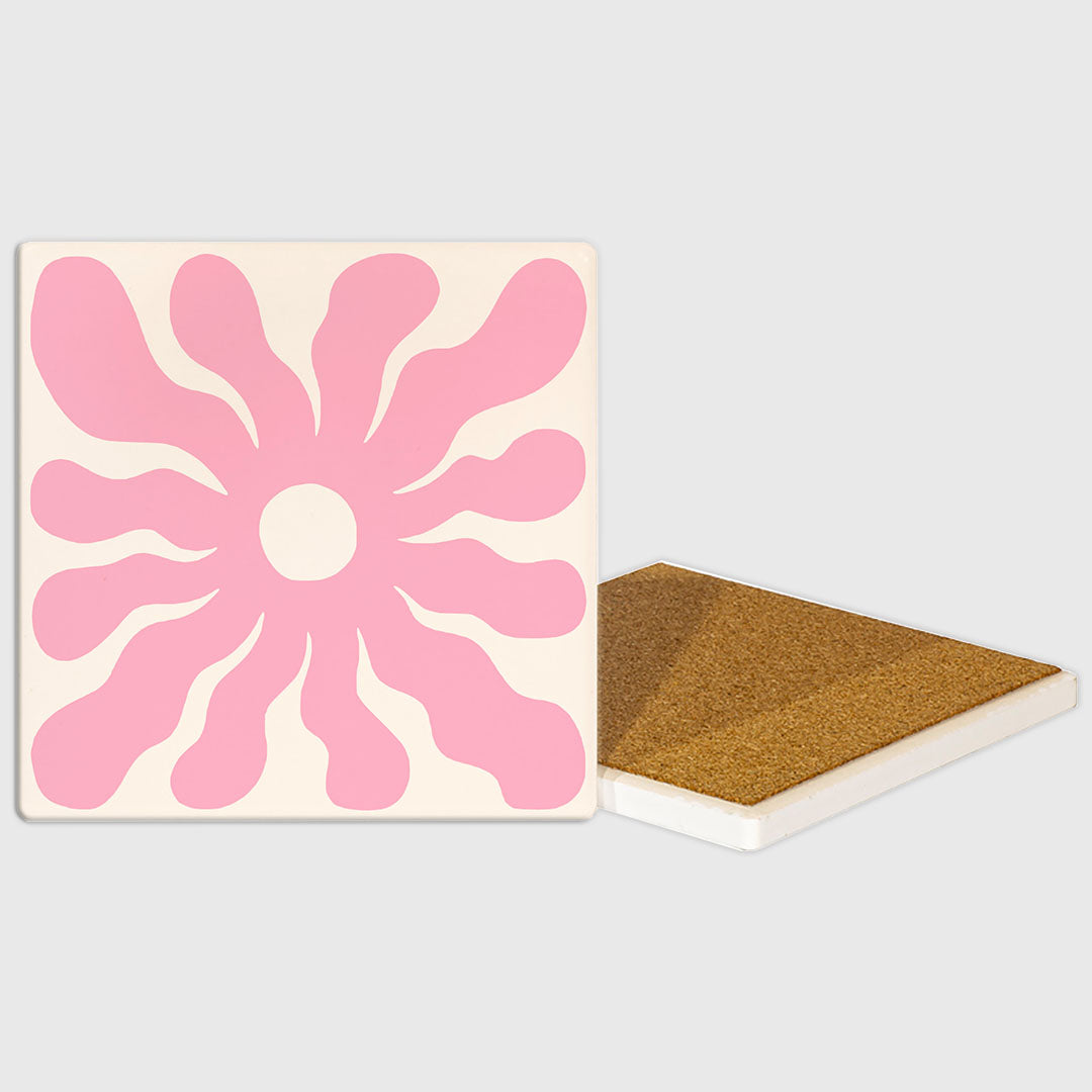 PP-COASTER-SQR-4PK - Square Coaster Mockup