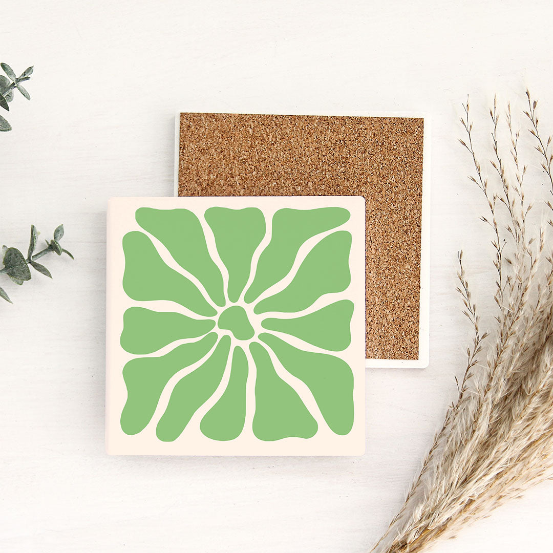 PP-COASTER-SQR-4PK - Square Coaster Mockup